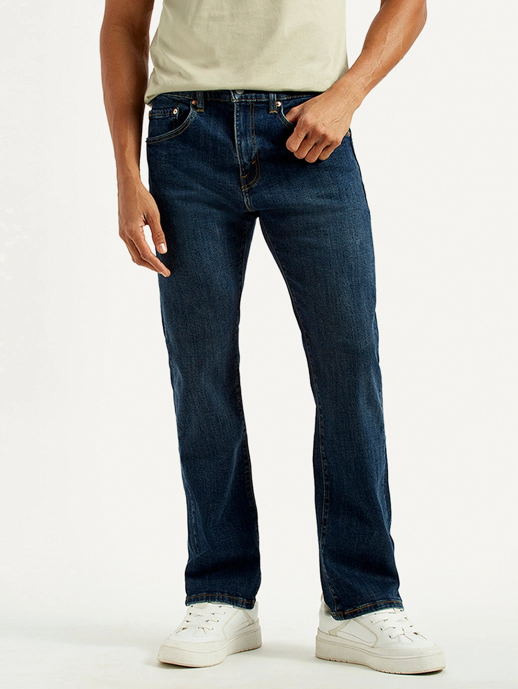Rainy Day Everyday Men's 517 Dark Indigo Bootcut Fit Mid Rise Jeans
