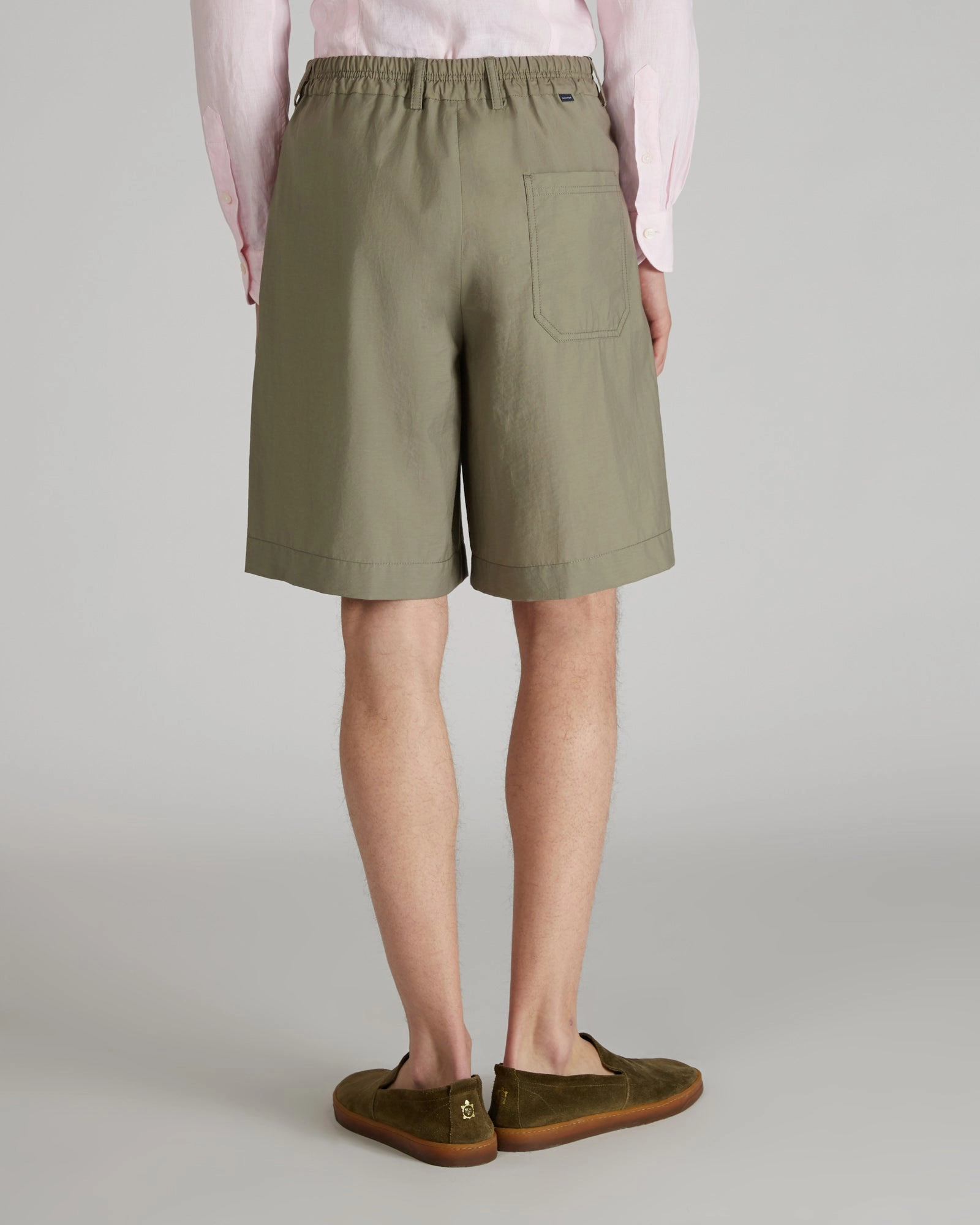 Outdoor Adventure Snug Fit Relaxed fit cotton-nylon Bermuda shorts