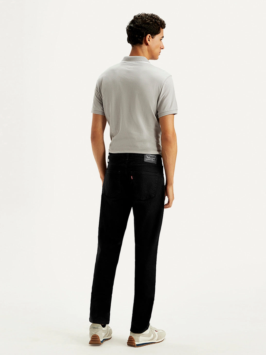 High Waist Moisture Wicking Inner Layer Men's 511 Black Slim Fit Mid Rise Jeans