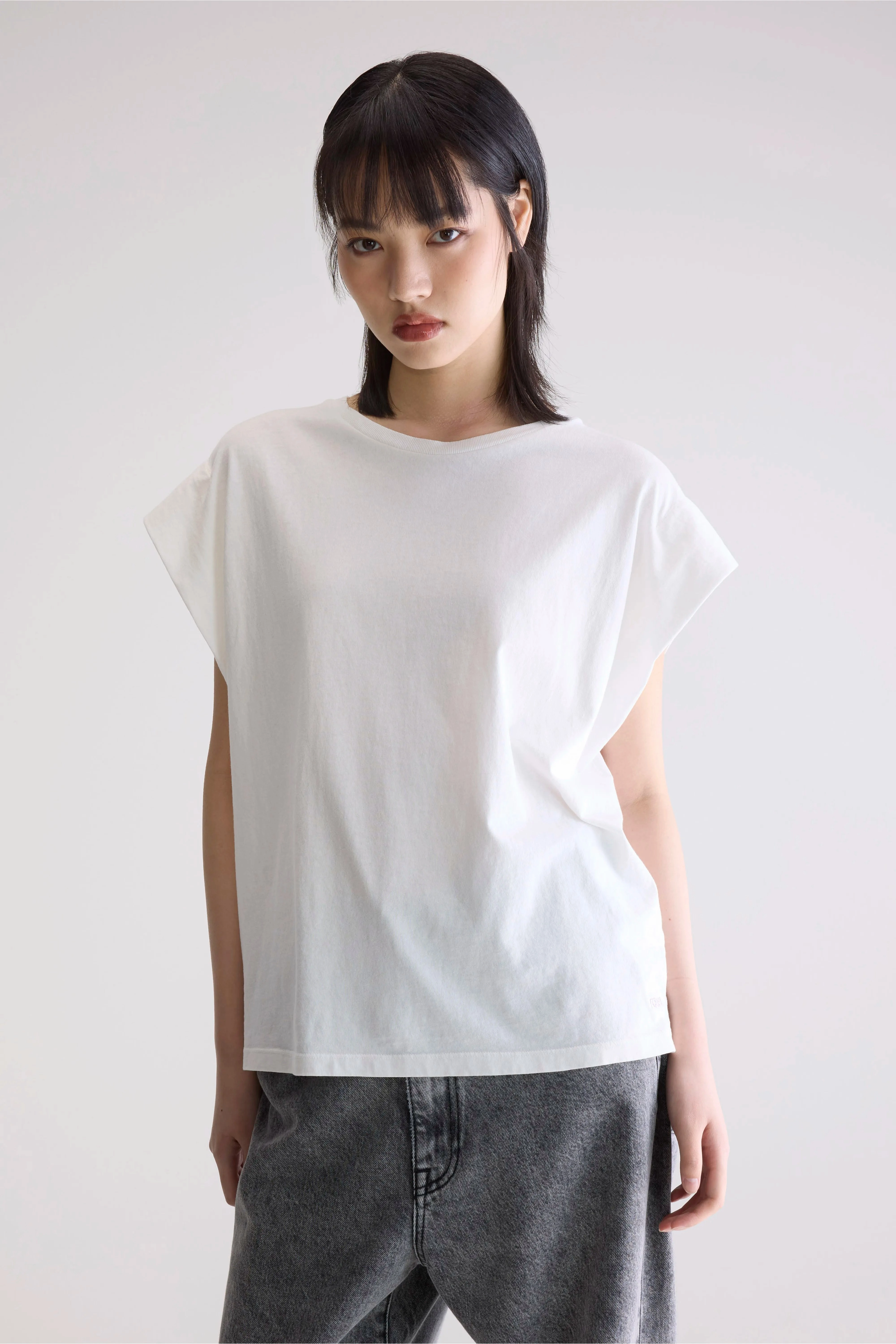 Non Irritating Seam Finish Vice crew-neck t-shirt (252 / W / CASPER)