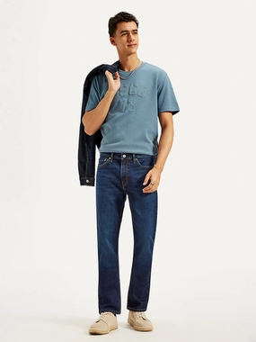 Men's 511 Blue Slim Fit Mid Rise Jeans Everyday Comfort