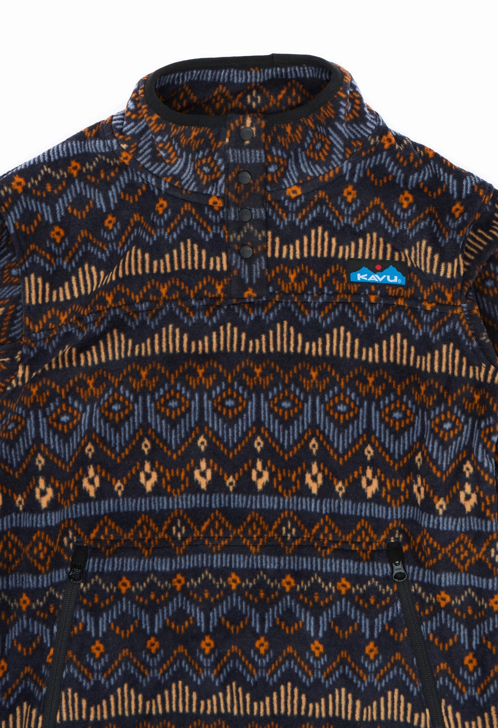 KAVU Women's Cavanaugh Fleece - Chalet Holiday ThermalReflective Ergonomic Shoulder Design