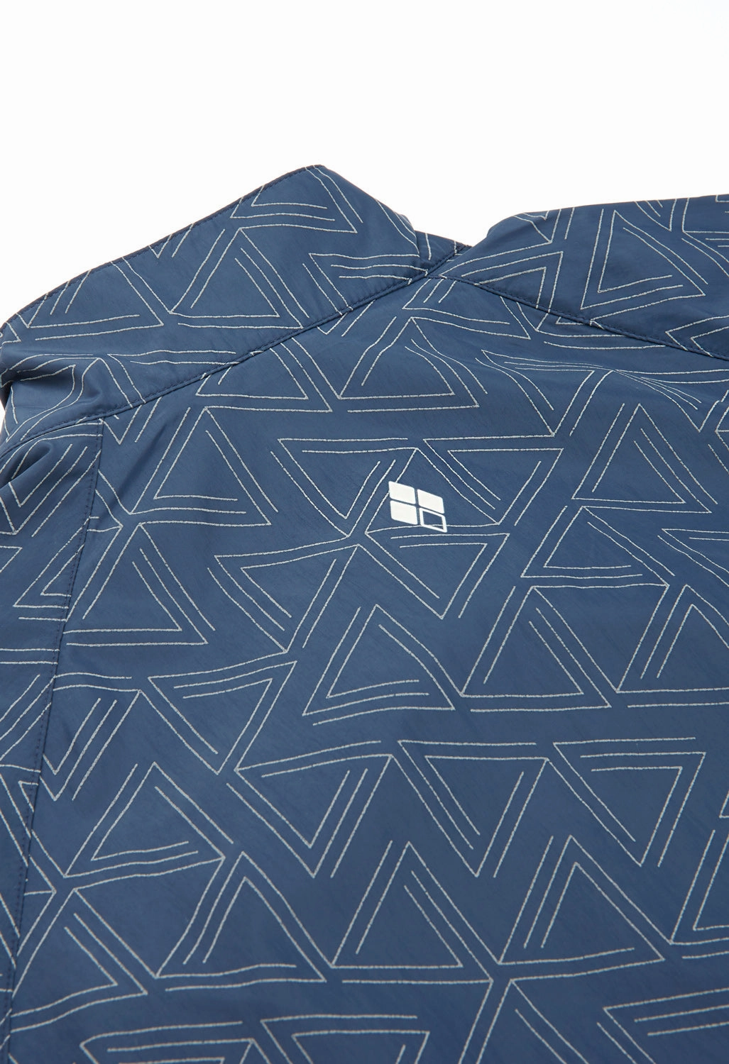 Hidden Pocket System Stowable Hood Montbell Reflec Wind Jacket - Navy