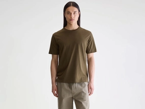 BlendMaterials Torsion Support Structure Vinx short-sleeve t-shirt (252 / M / OLIVE)