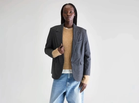 Chill Look YKK Fasteners Volle tailored blazer (252 / W / ANTHRACITE)