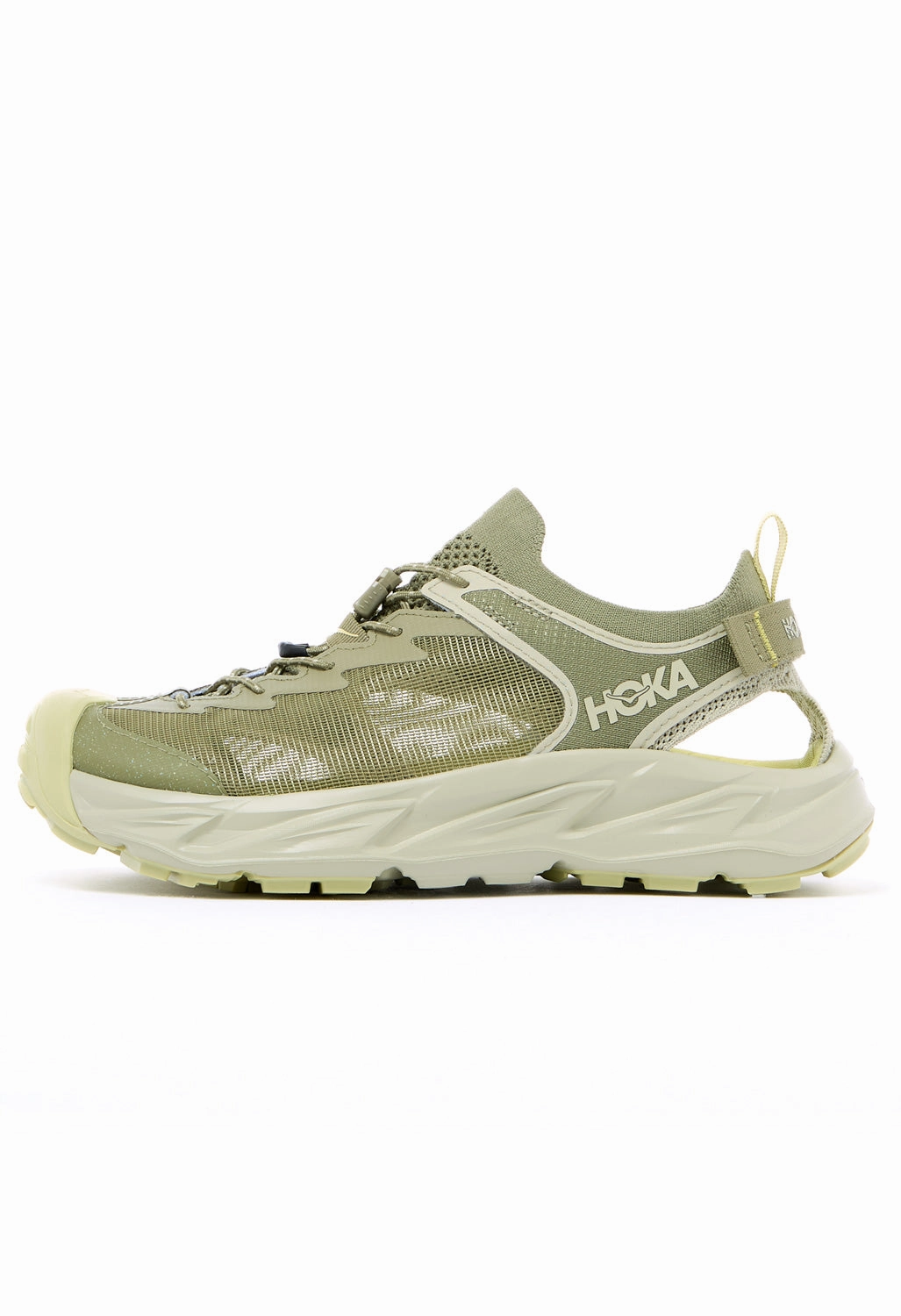 Hoka Men's Hopara 2 Sandals - Wild Mushroom / Oyster Mushroom Support Comfort Outdoor Walking Comfort