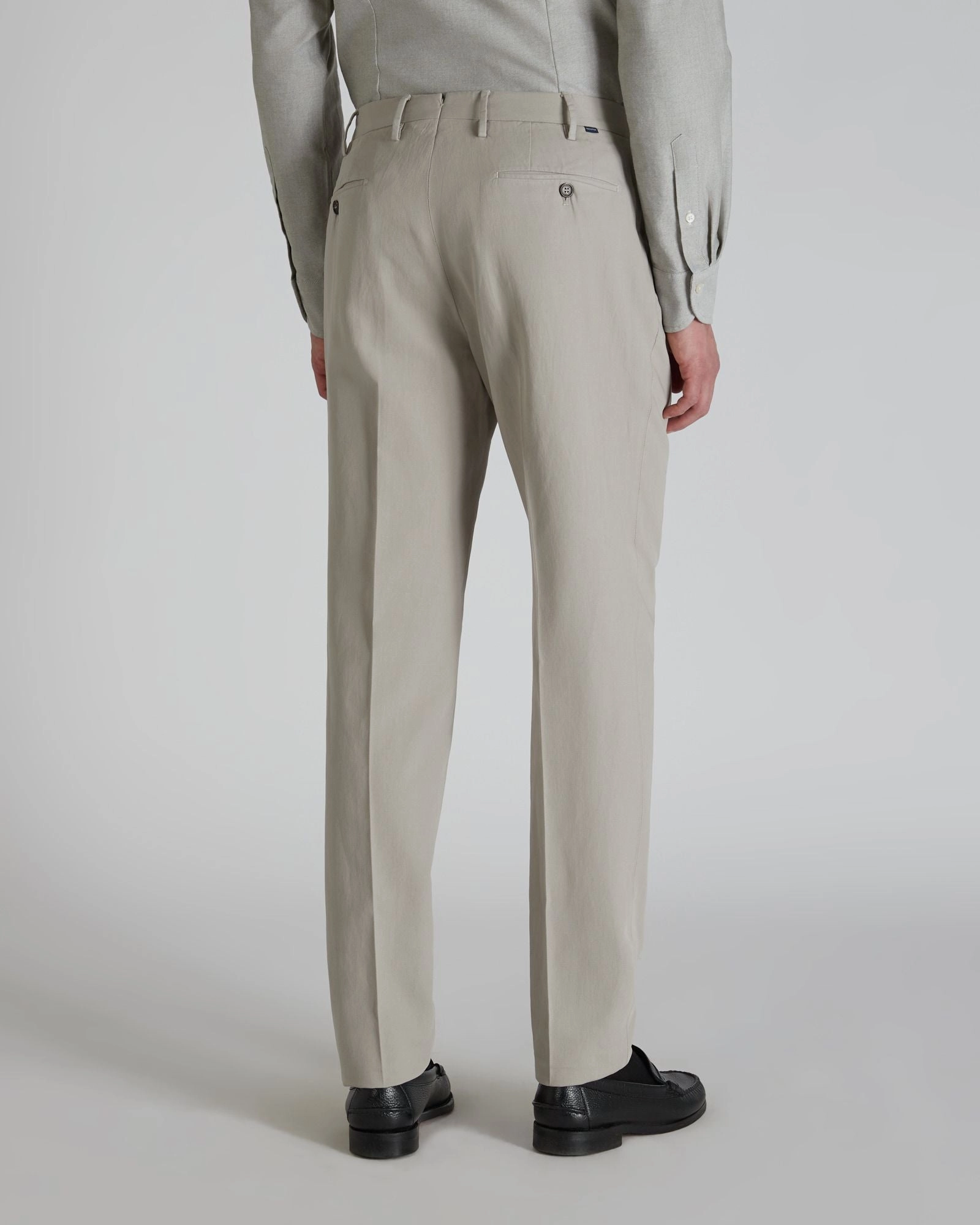 Tapered-fit Chinolino ice cr??pe trousers Compact Storage Minimalist Waist