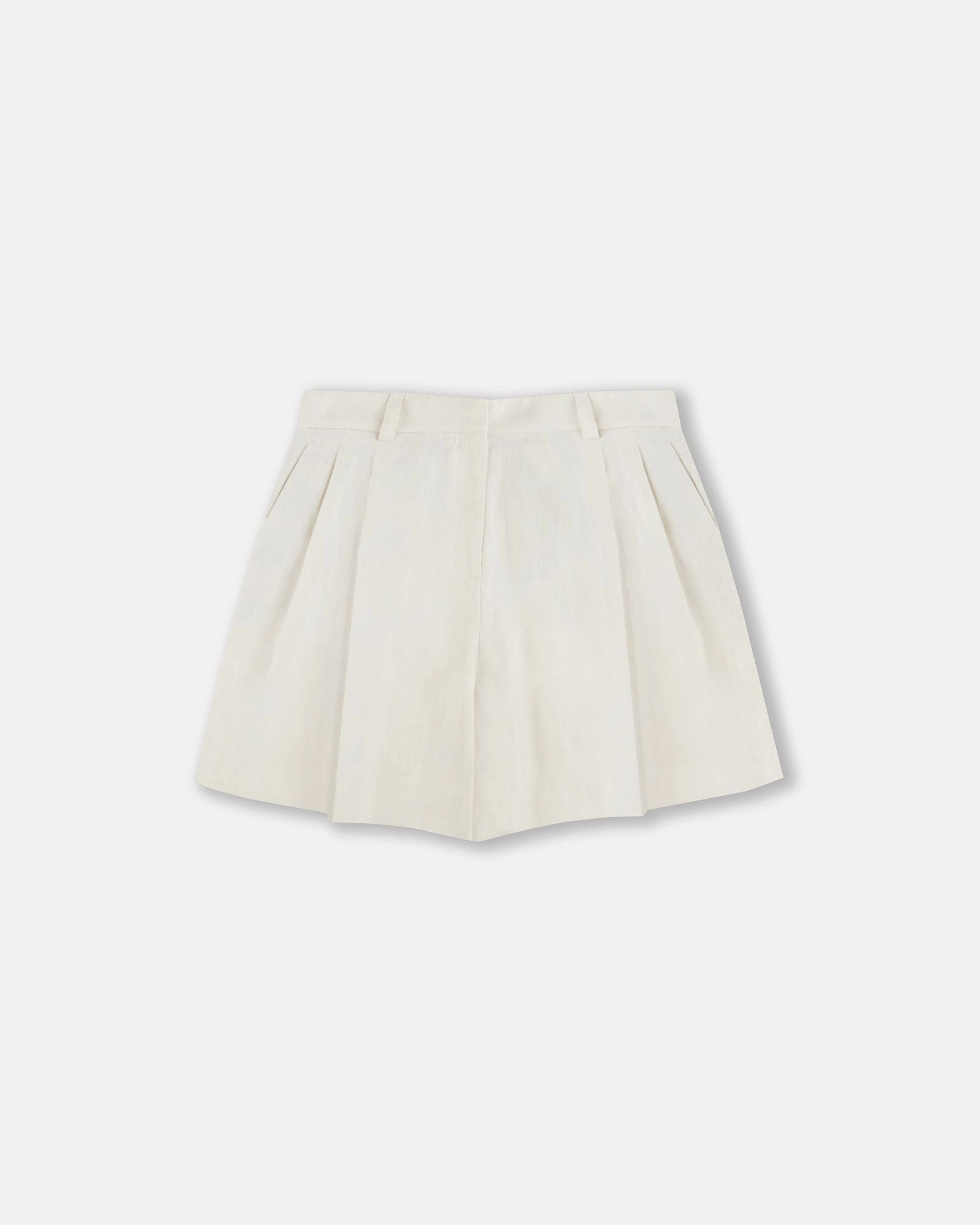 Wide fit linen shorts Lightweight Design