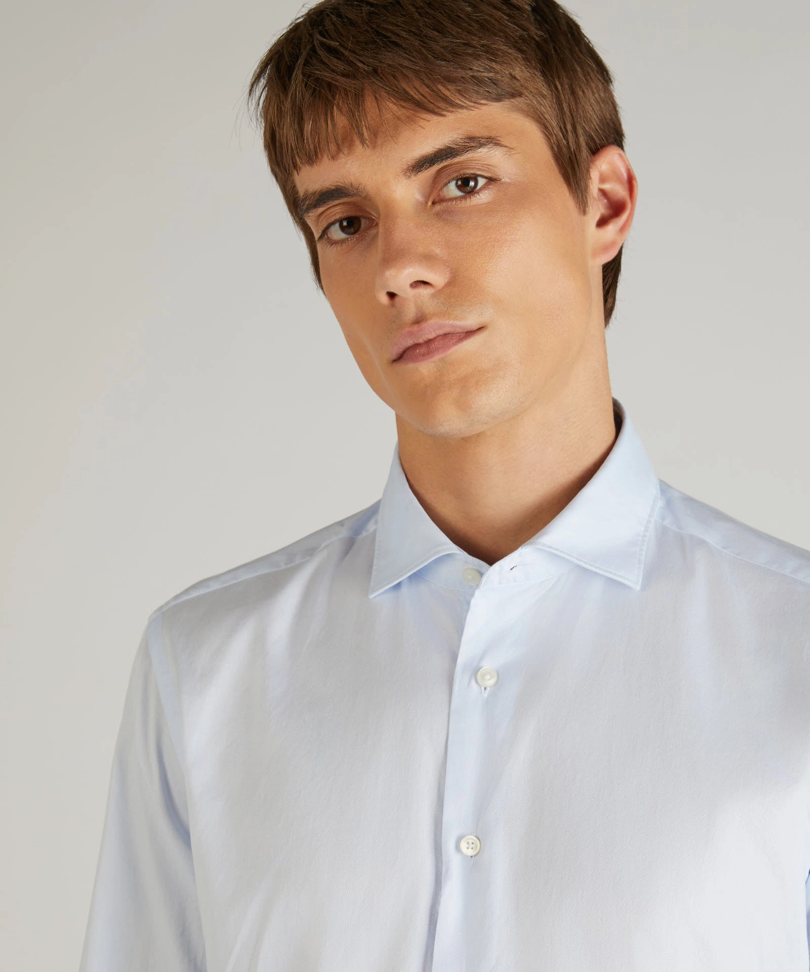 Oxford cotton slim-fit shirt hypoallergenic material