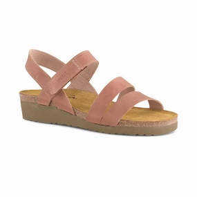 Everyday Step Fresh Touch Kayla Latte Brown Leather Wide (7303 - E69)