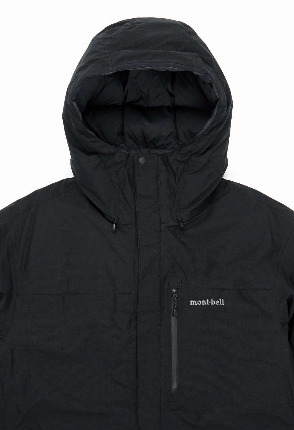 Montbell Men's Aspen Down Half-Length Coat - Black All Day Wear FlexibleCuffSystem