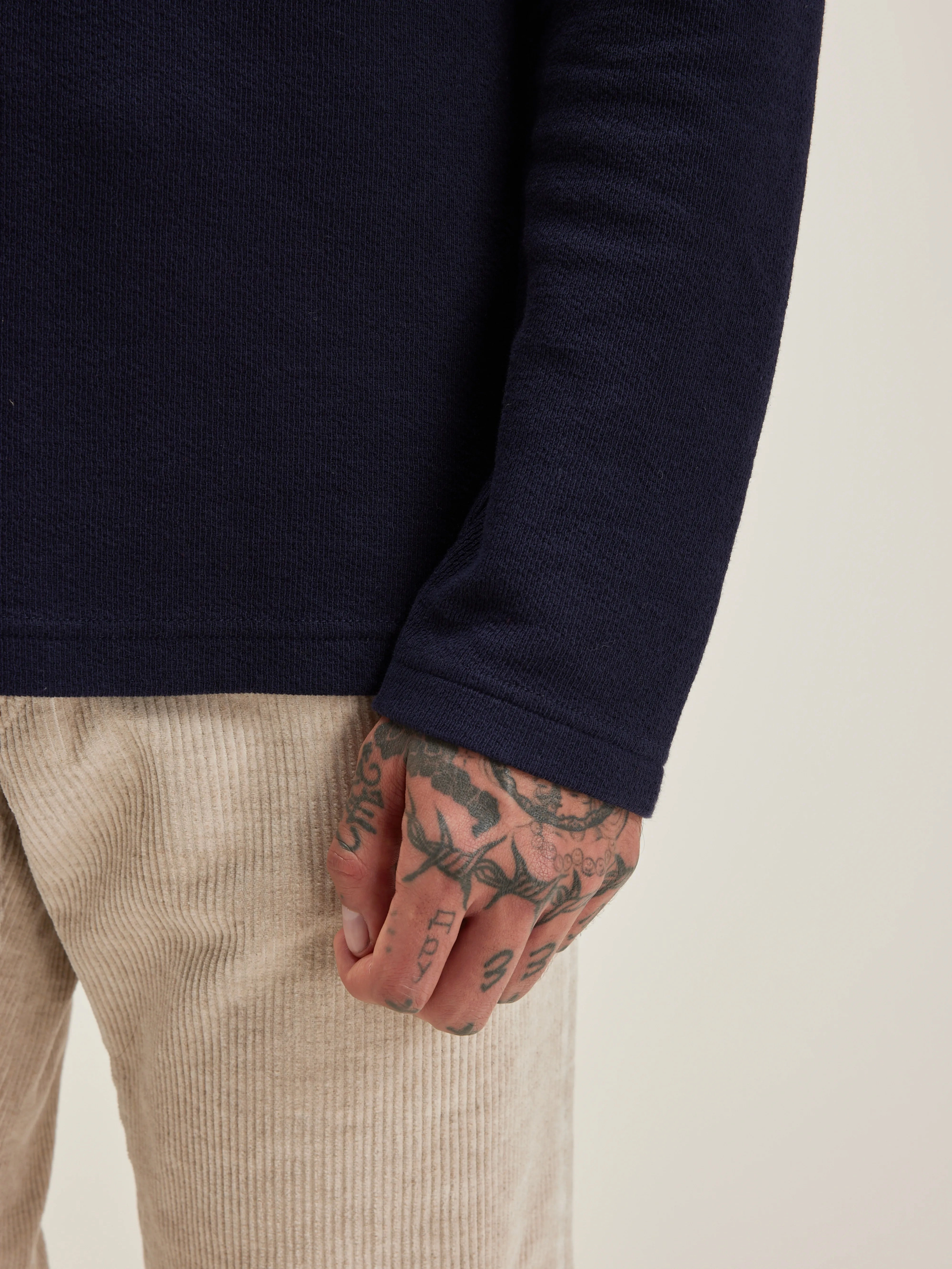 VentilatedArmholes FadeResistant Finish Fresh long-sleeve t-shirt (242 / M / NAVY)