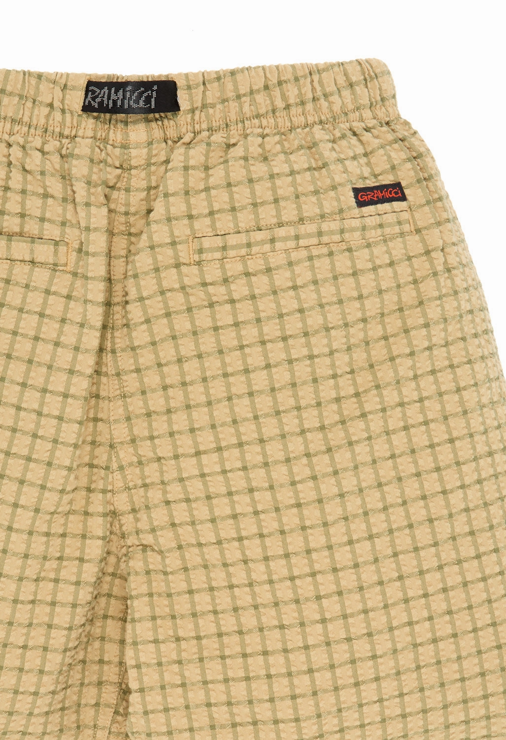 Comfortable Movement Breathable Lining Gramicci Men's O.G. Seersucker G Shorts - Gravel