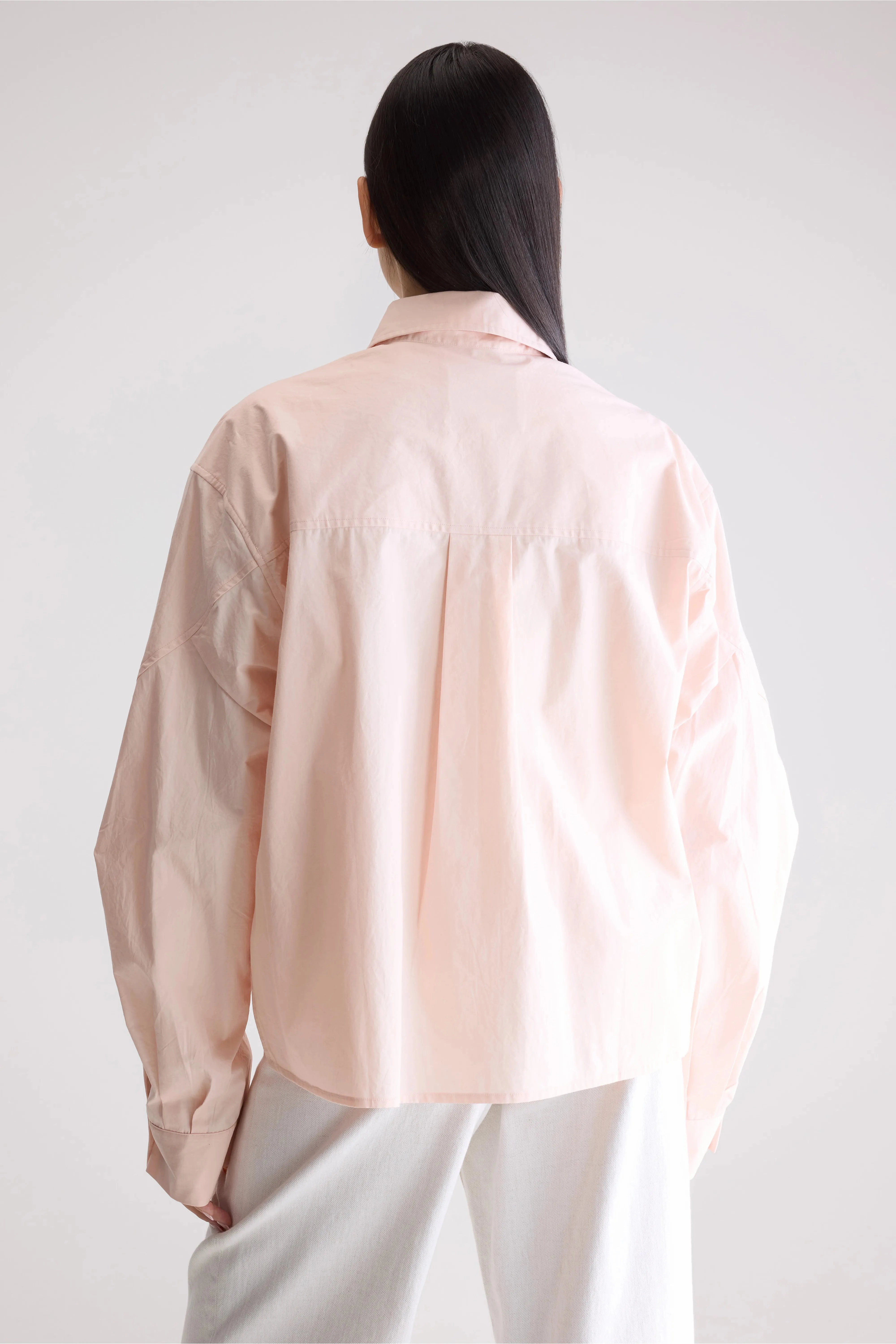 Essential Wardrobe Kenza relaxed poplin shirt (252 / W / LIGHT ROSE)