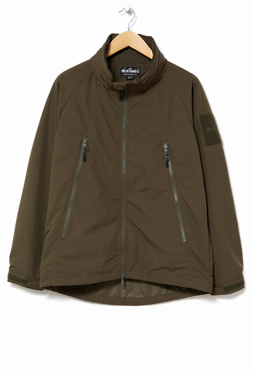 Elegant Evening Mark Style Wild Things Men's Light Happy Jacket - Olive