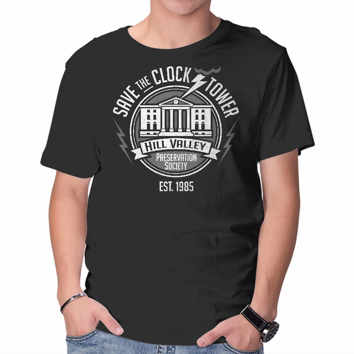 Hill Valley Preservation Society Comfortable Stretch