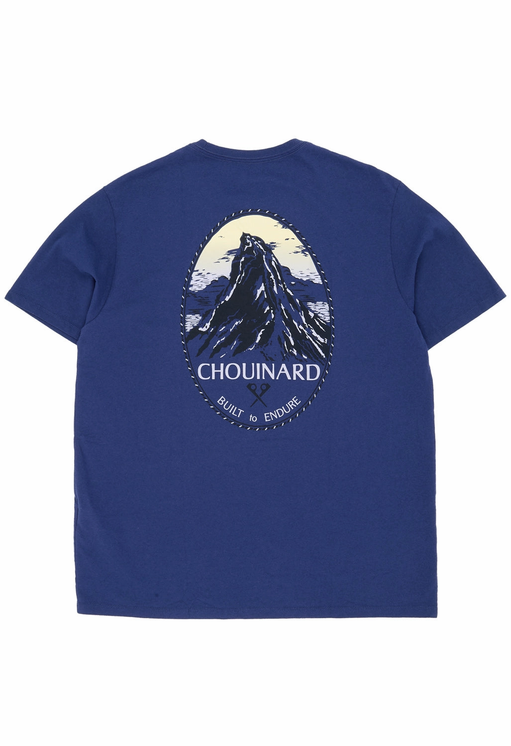 Patagonia Men's Chouinard Crest Pocket Responsibili-Tee - Solstice Purple Unique Design Comfy Touch