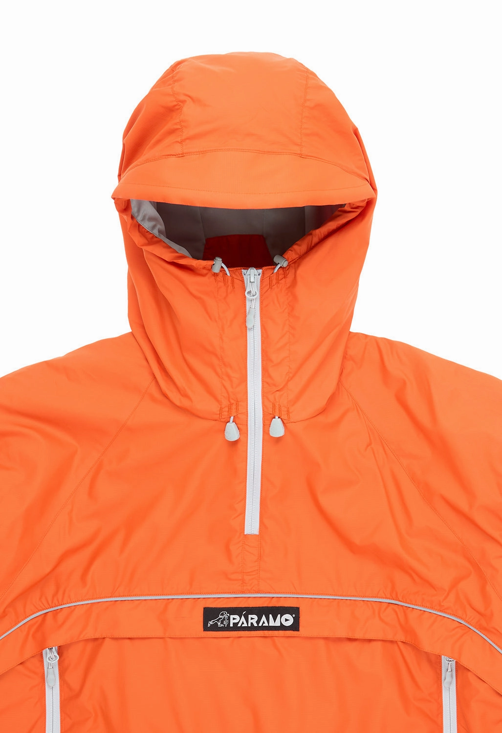 Comfortable fit Paramo Men's Velez Adventure Light Smock - Pumpkin / Fog Grey