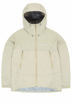 Stain Resistant Material Montbell Women's Rain Trekker 2.0 Jacket - Ivory