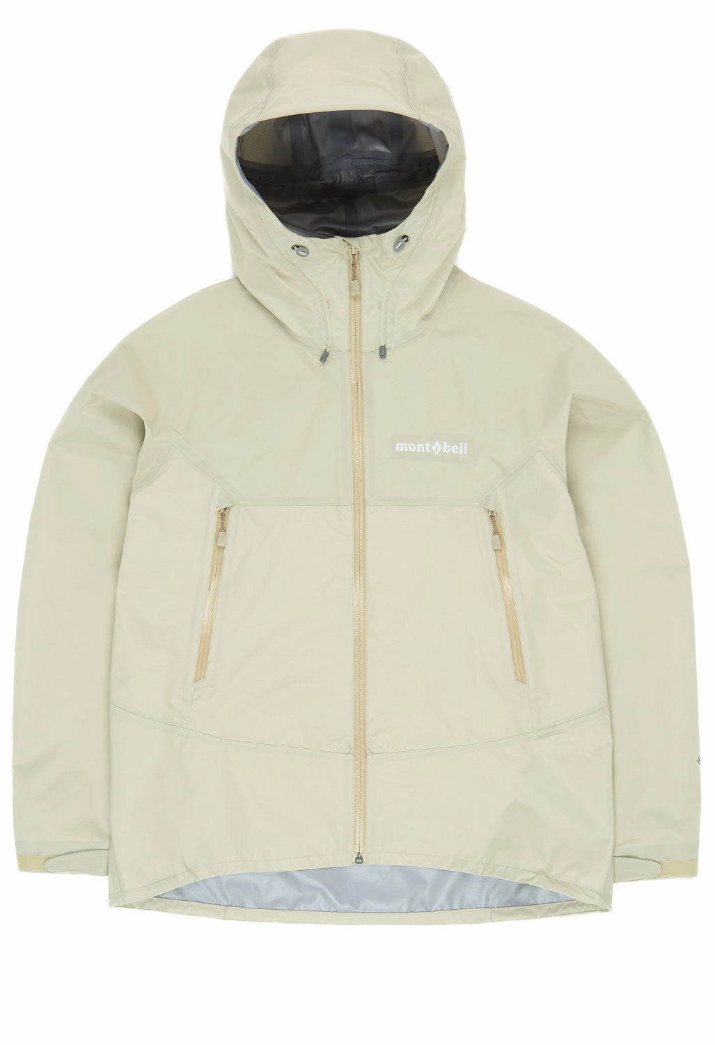 Stain Resistant Material Montbell Women's Rain Trekker 2.0 Jacket - Ivory