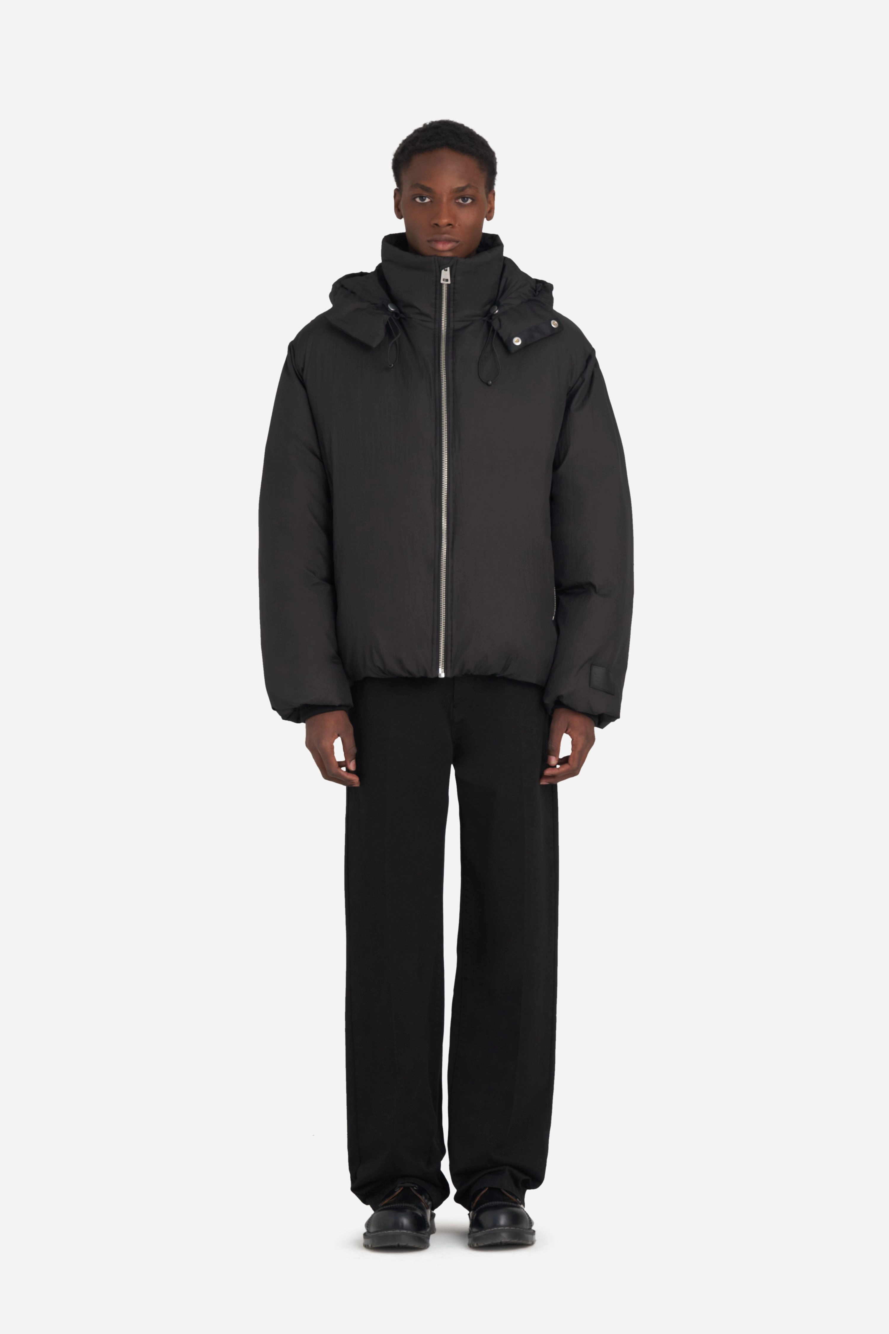 Noise Free Fabric BOXY DOWN JACKET