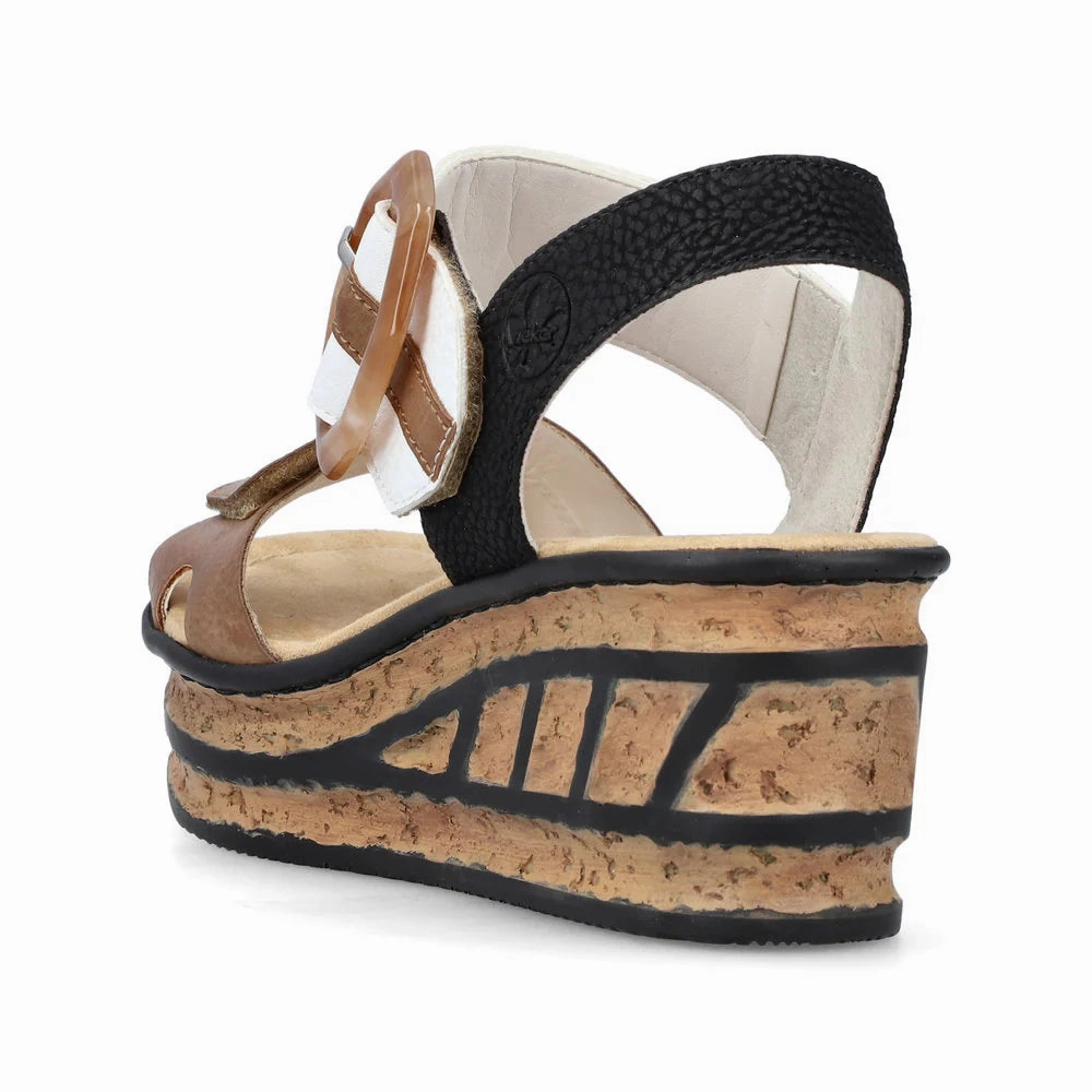 WOMEN'S 68176 ROSE Low Heel Hot Weather