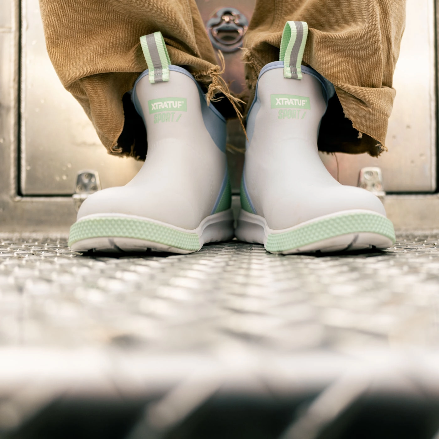 Women's 6" Ankle Deck Boot Sport Sport Inspired chemical-resistant
