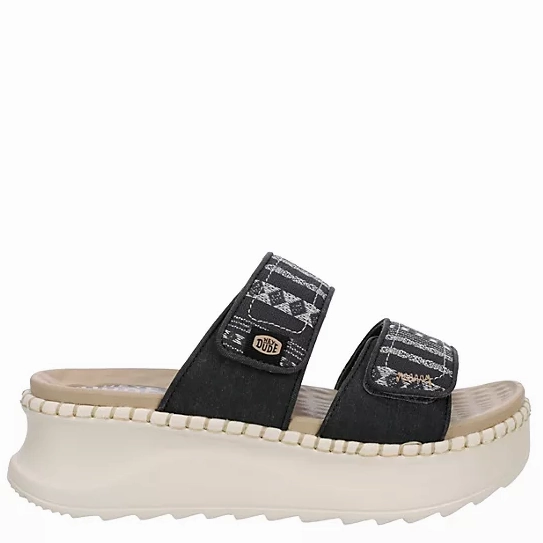WOMEN'S DELRAY SLIDE Sandal Cleaning Ventilated Airflow Channels