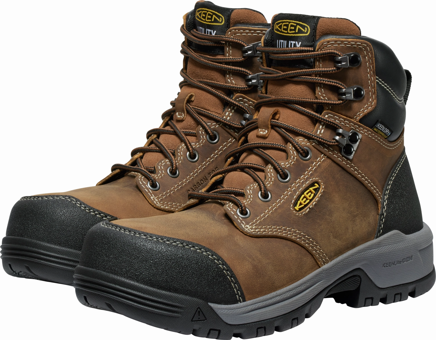 WOMEN'S EVANSTON 6" WATERPROOF EH CARBON TOE Comfort Buckles Protective Finish Comfort Seeker
