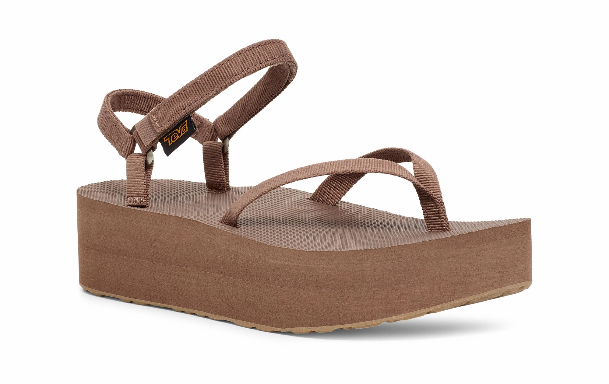 Women's Flatform Sandal Slim Cork Footbed