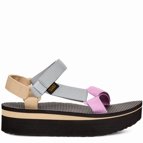 WOMEN'S FLATFORM UNIVERSAL Sporty Comfort Snake Skin