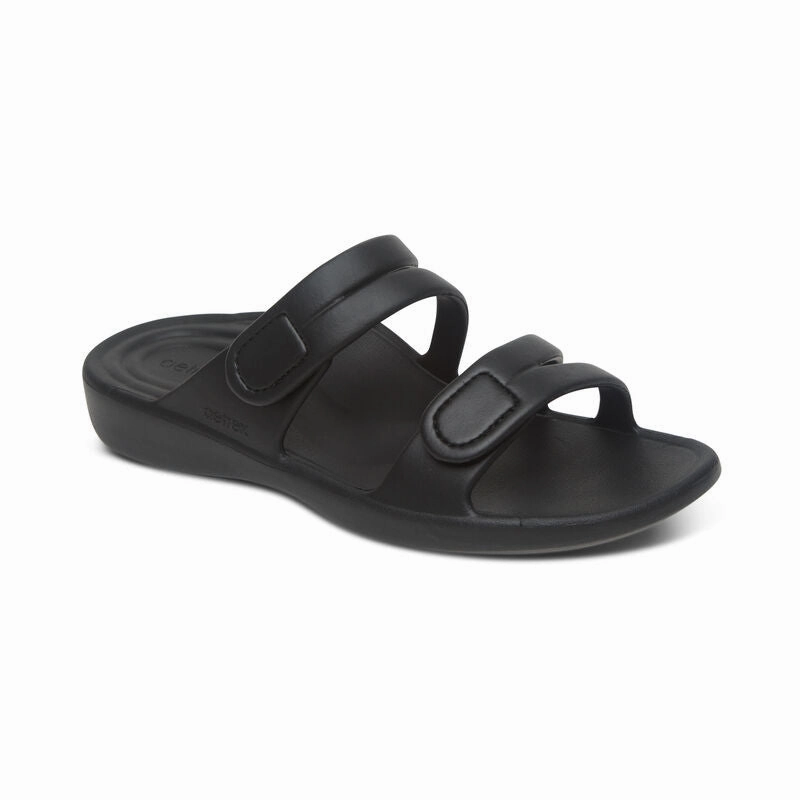 Flat Base Comfy Strap WOMEN'S JANEY SPORT SLIDE