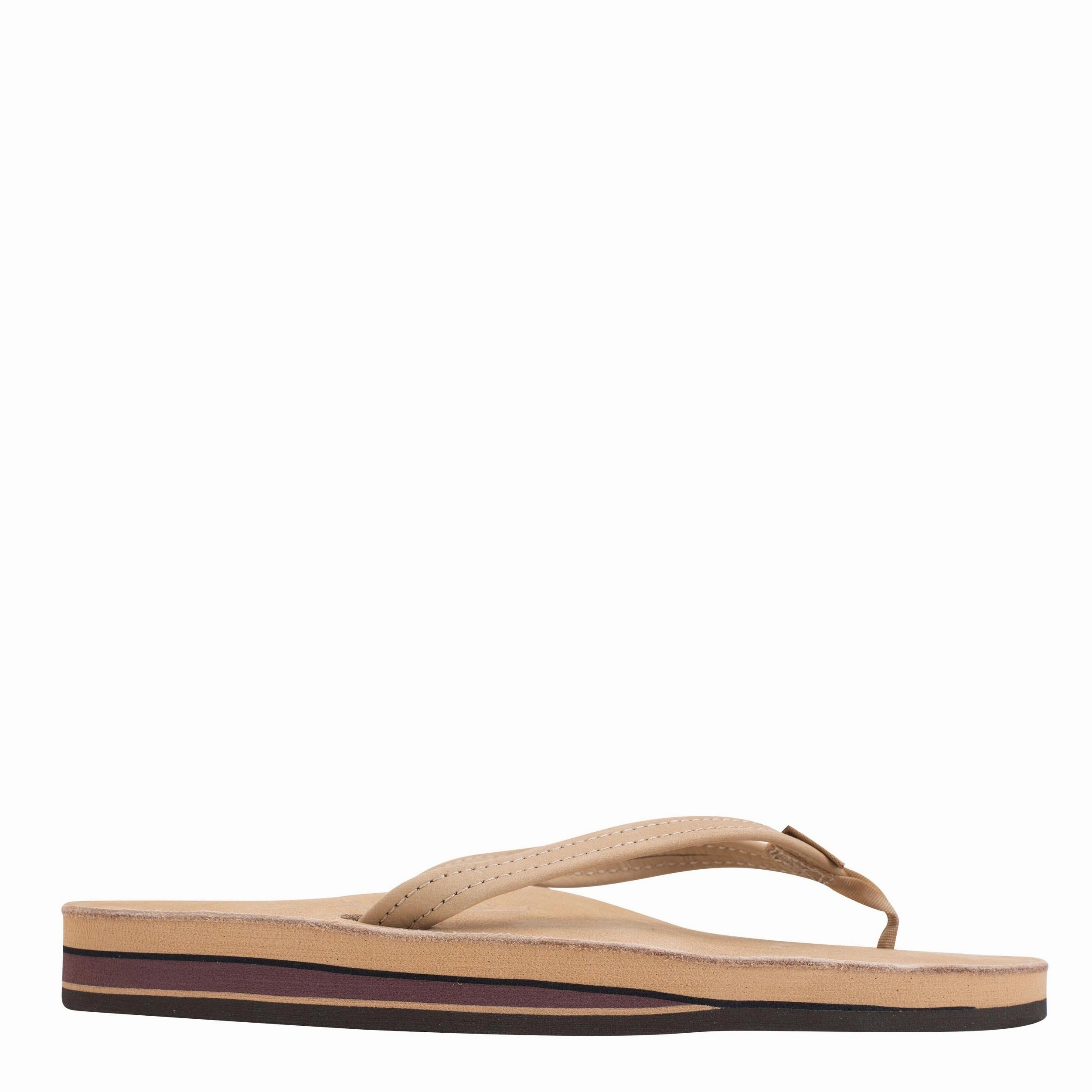 Women's Leather Double Layer Narrow Strap day trip
