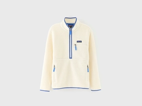 Women's Retro Pile Marsupial Pullover  (252 / W / BEIGE) Street Ready Poplin