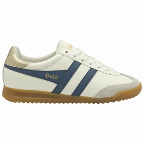 Impact Dispersing Design Women's Torpedo Leather Sneakers