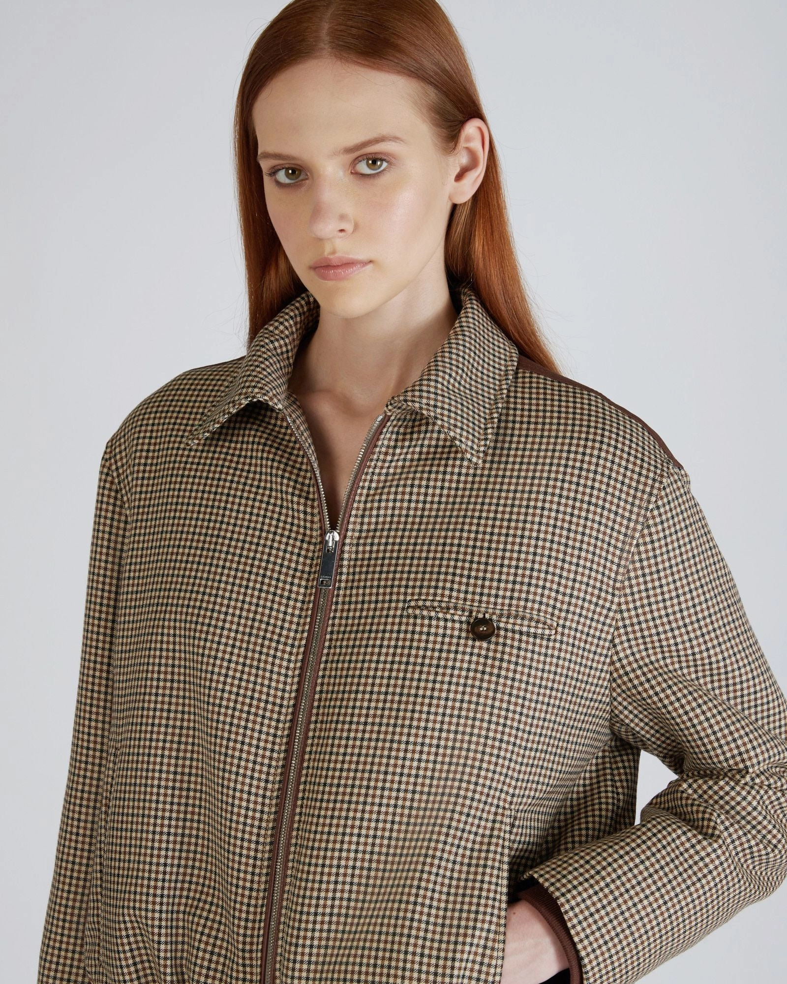 Temperature Regulating Lining Wool twill Primo bomber jacket