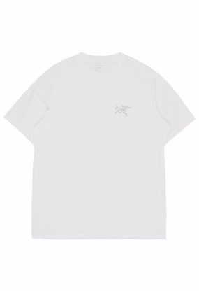 Arc'teryx Men's Kragg SL Short Sleeve T-Shirt - White Light Thermoregulating Fabric