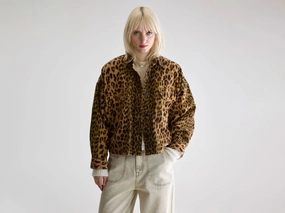 Neutral Shade Wyat leopard overshirt (252 / W / COMBO B)