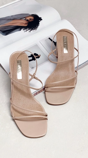 Yachi Heels - Nude premium design