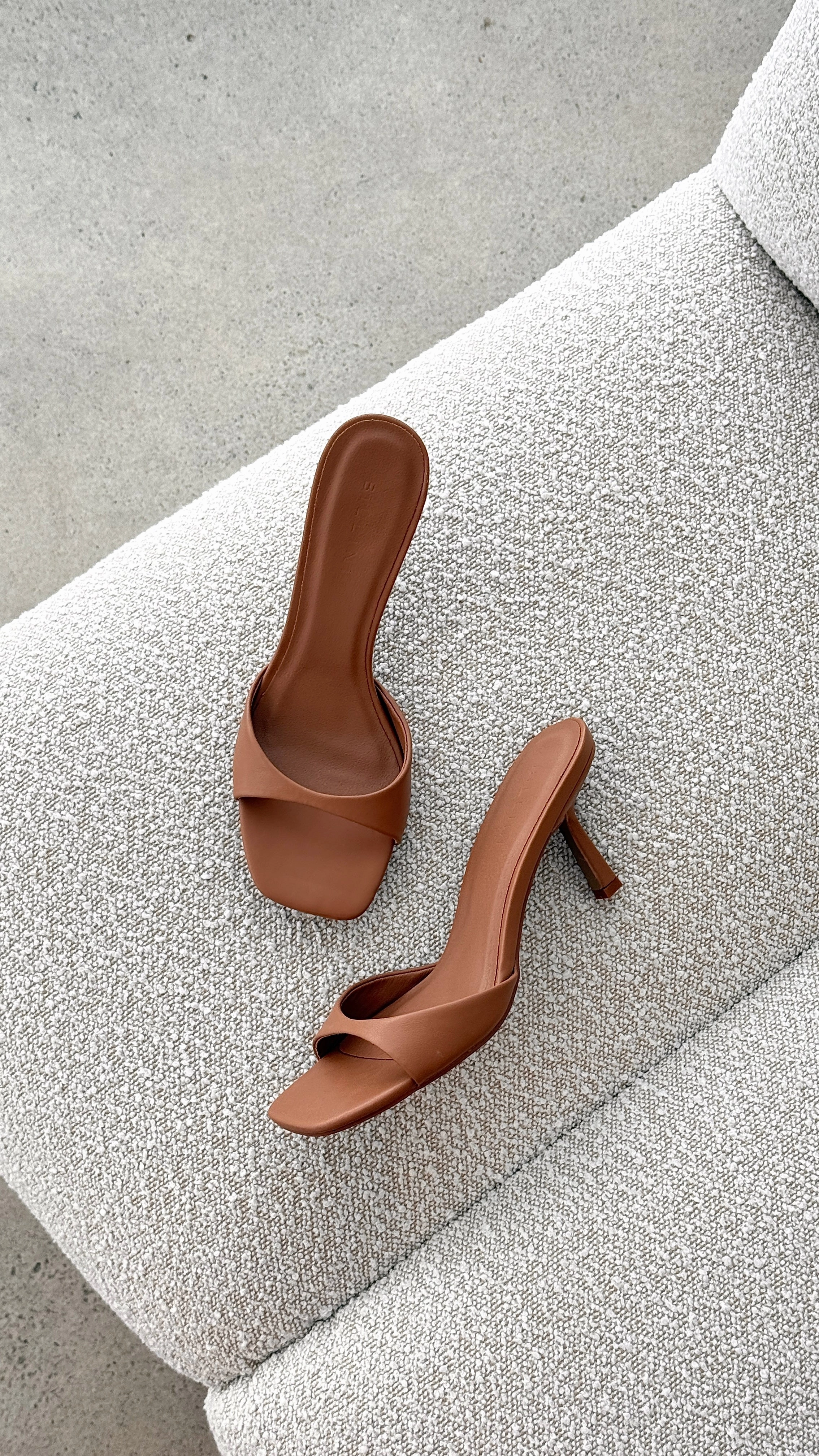 Quick Fit Yohan Heel - Coffee