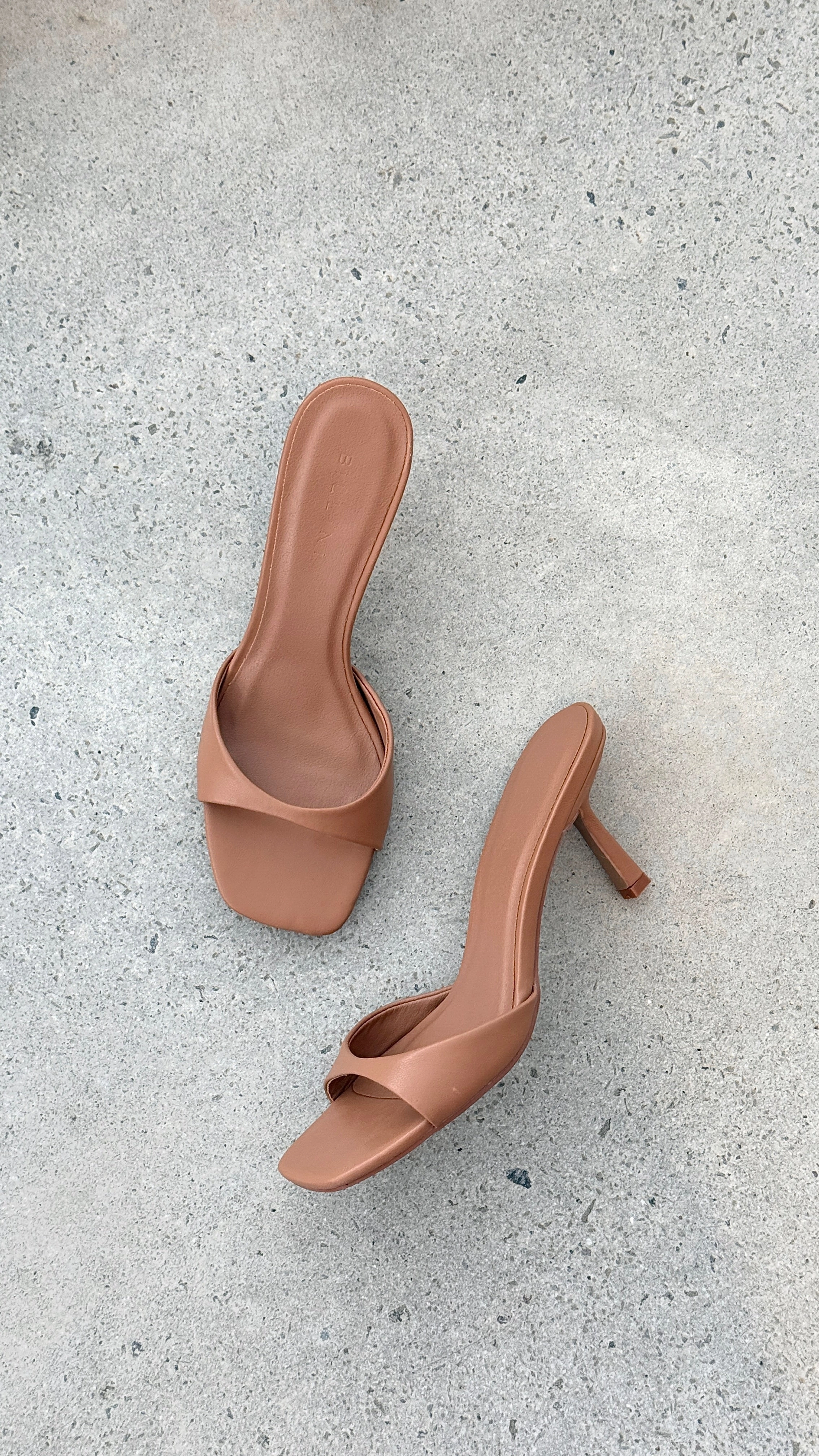 Easy Step Perfect Match Yohan Heel - Coffee